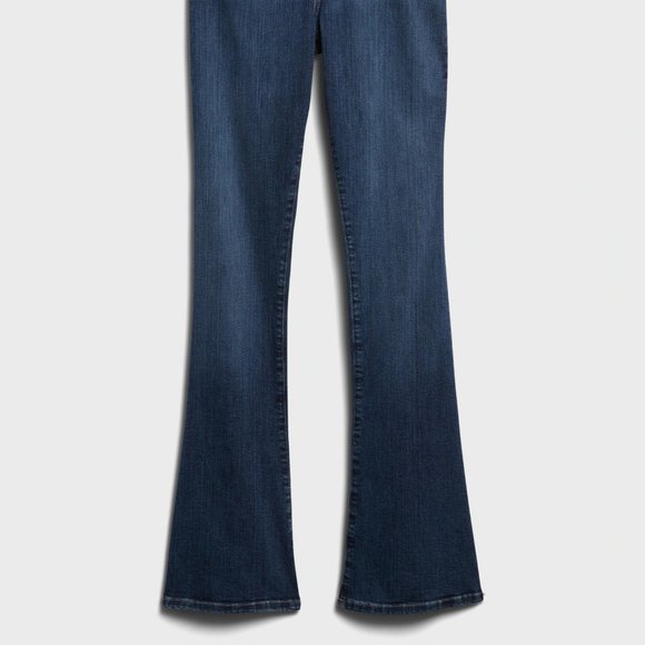 Banana Republic Curvy High-Rise Flare Jean size 28 Embers Wash - Picture 7 of 9